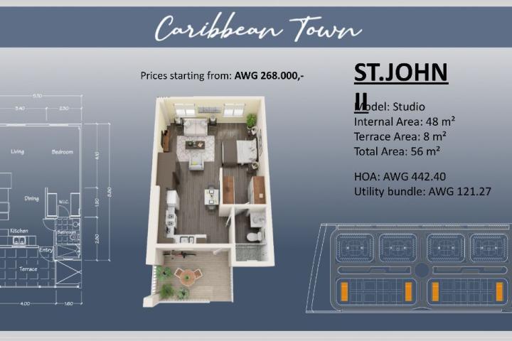 Caribbean Town - St. John II - Townhouse