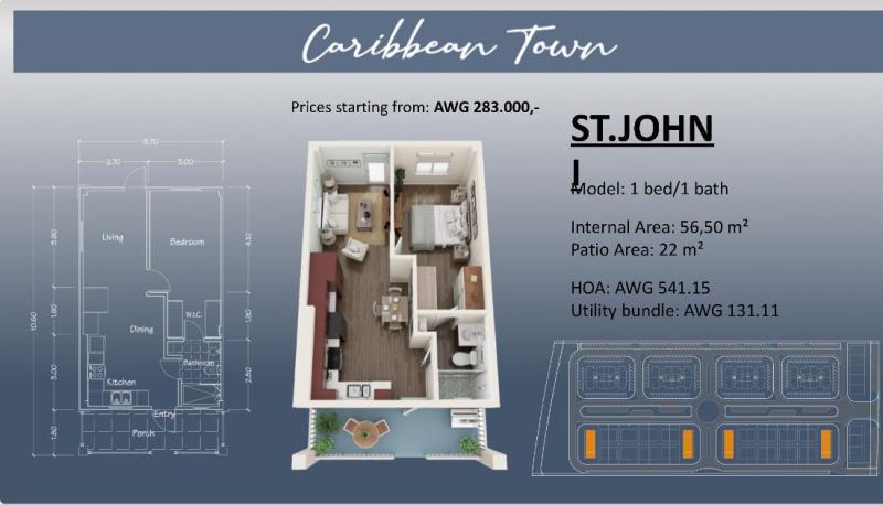 Caribbean Town - St. John I - Townhouse