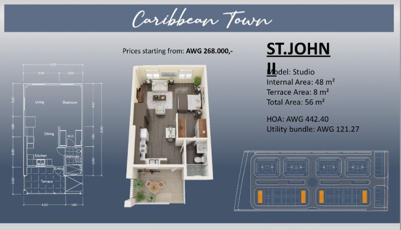 Caribbean Town - St. John II - Townhouse