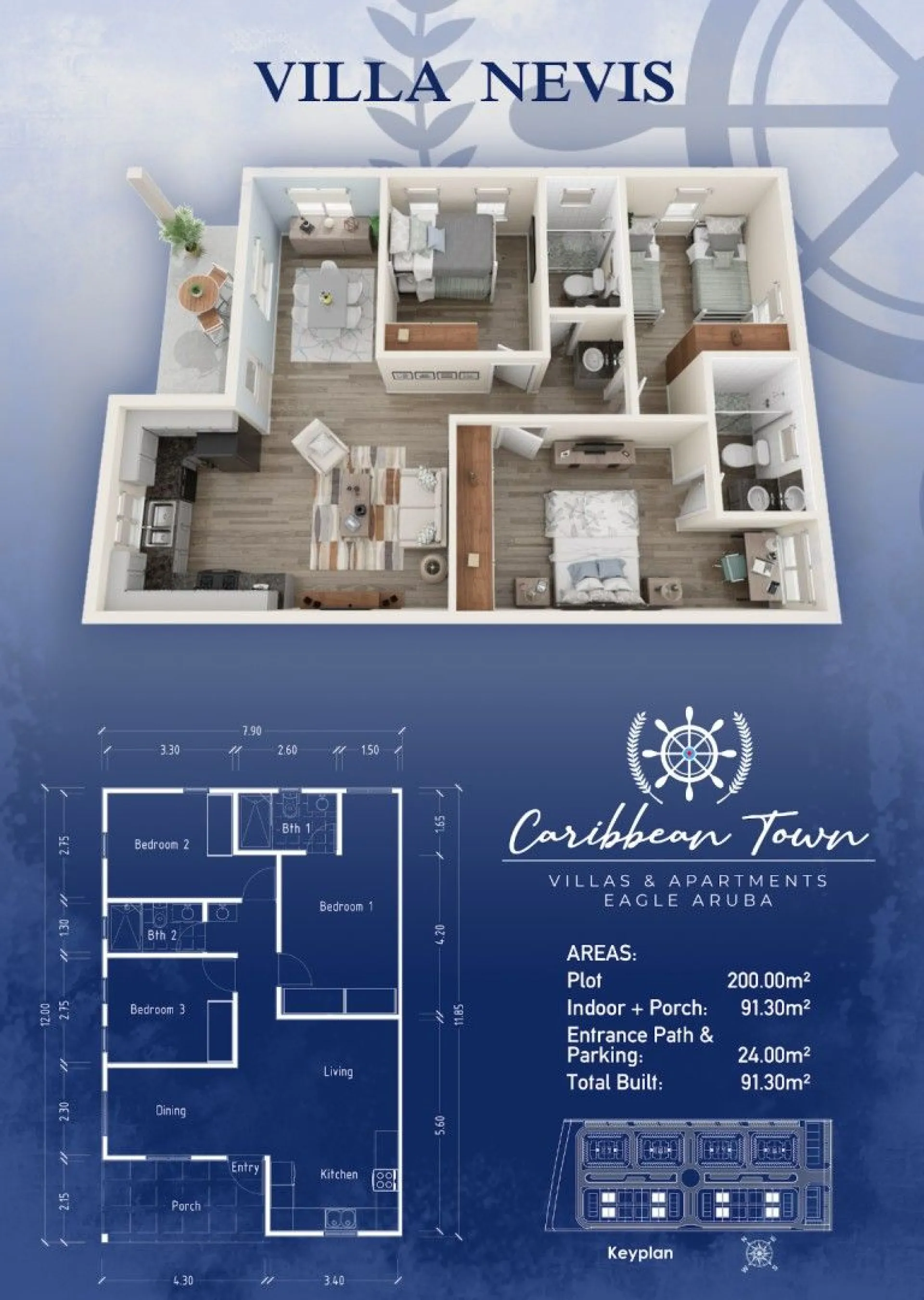 Caribbean Town - Villa Nevis