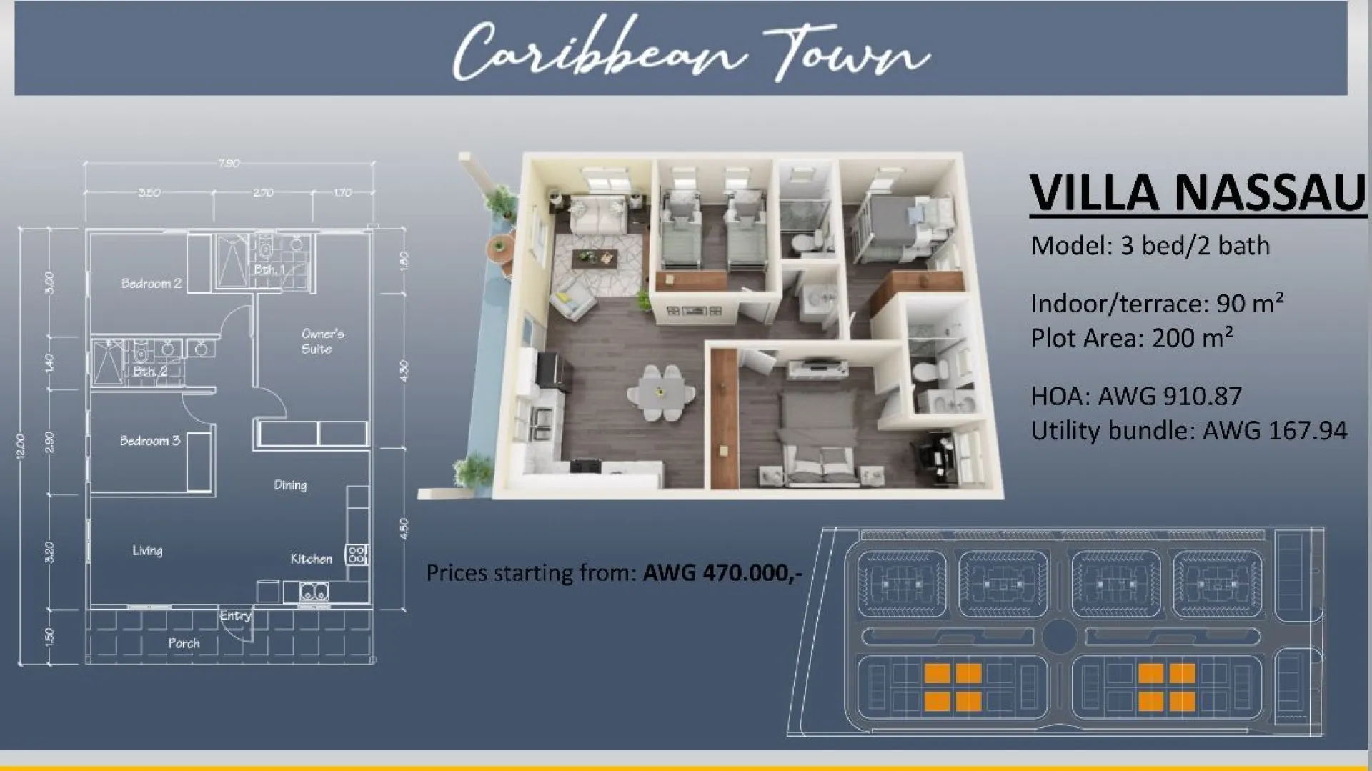 Caribbean Town - Villa Nassau