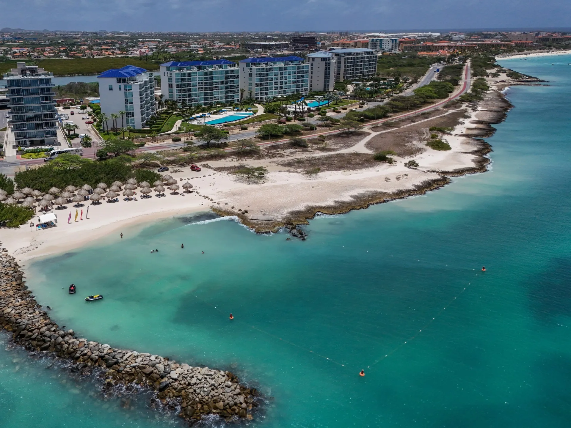 Condominium for Sale in Eagle Beach, Aruba - Blue Residences 3-Bedroom Penthouse, photo 1 of 51